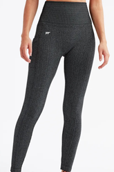 Knitted Leggings Charcoal
