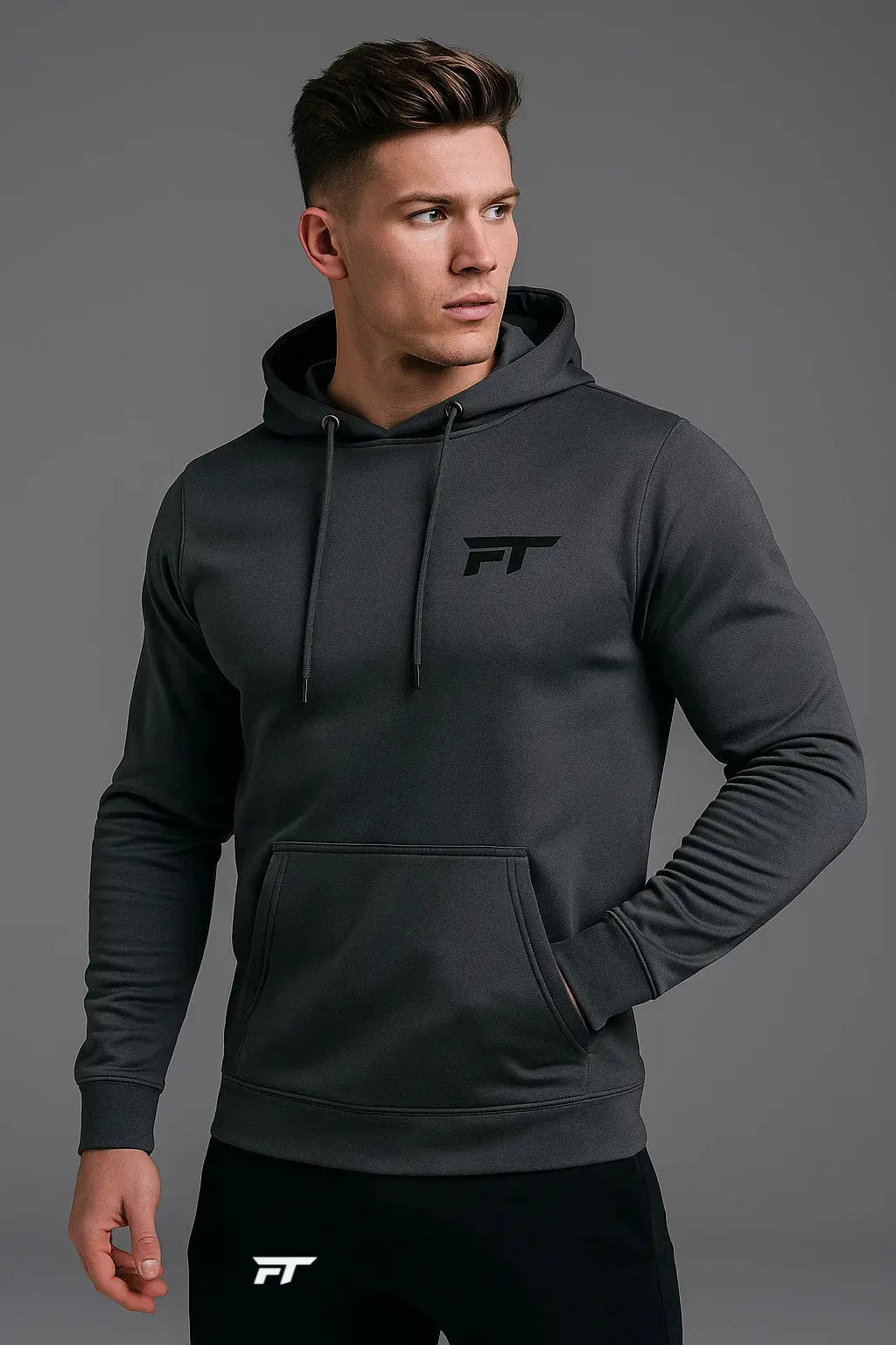 No Limits Gym Hoodie Black