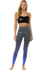 Apex Seamless Fade Blue Leggings - Blue / S - Seamless Leggings