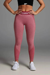 Apex Seamless Sculpt Leggings Red - Burgandy / X-Small - Seamless Leggings