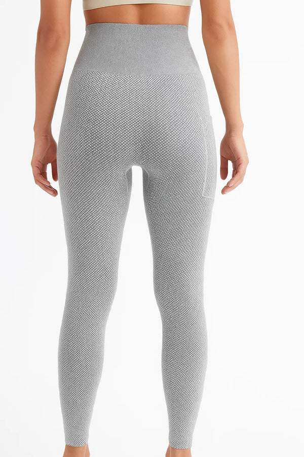 Knitted Leggings Heather Grey