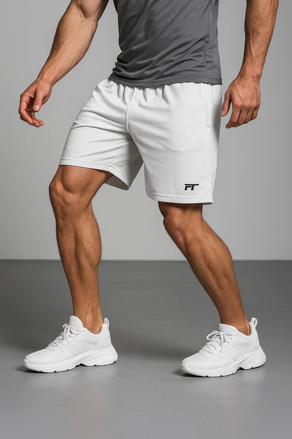 Tempo Gym Shorts White