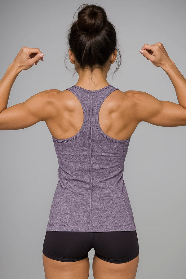 Aura Seamless Tank Top Purple - Women