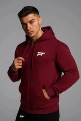 Prime Gym Hoodie Burgundy