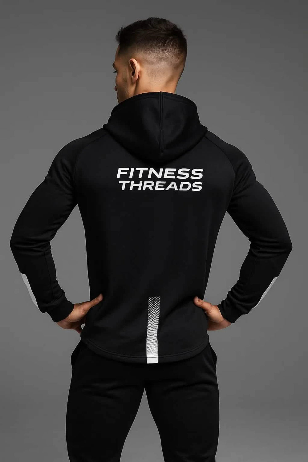 Impact Gym Hoodie White - White - Hoodies