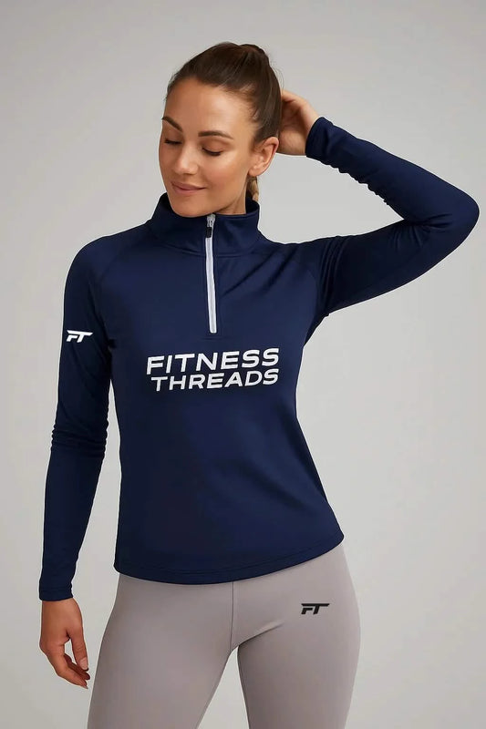 Radiance Gym Sweatshirt Navy Blue - Navy / S - Sweatshirts