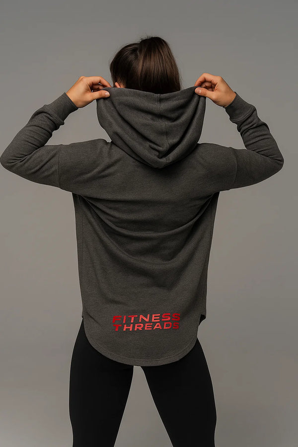 Drift Charcoal Oversized Hoodie