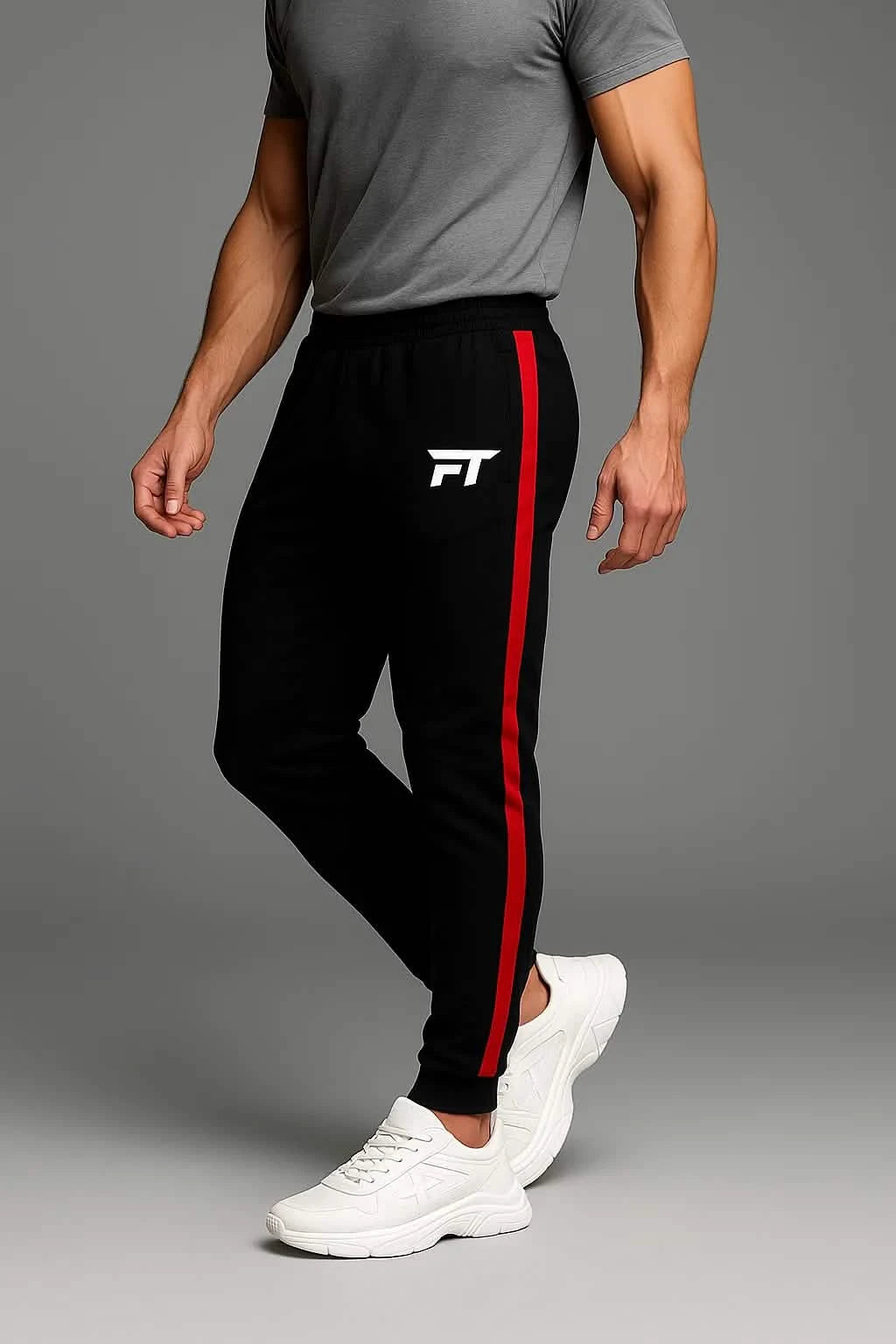 Relentless Red Joggers
