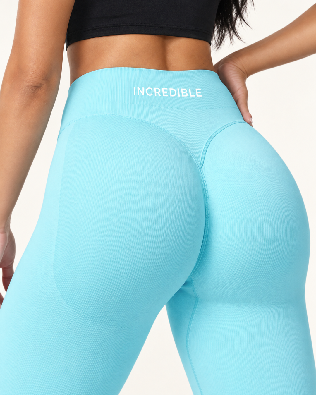 Incredible Turqoise Sculp Leggings