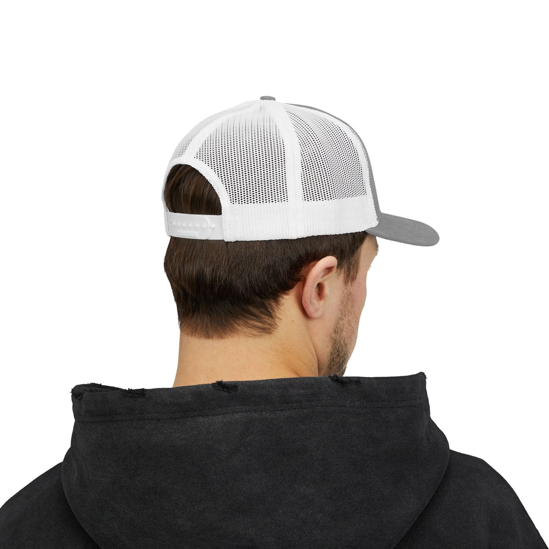 Snapback Trucker Cap - Heather Grey