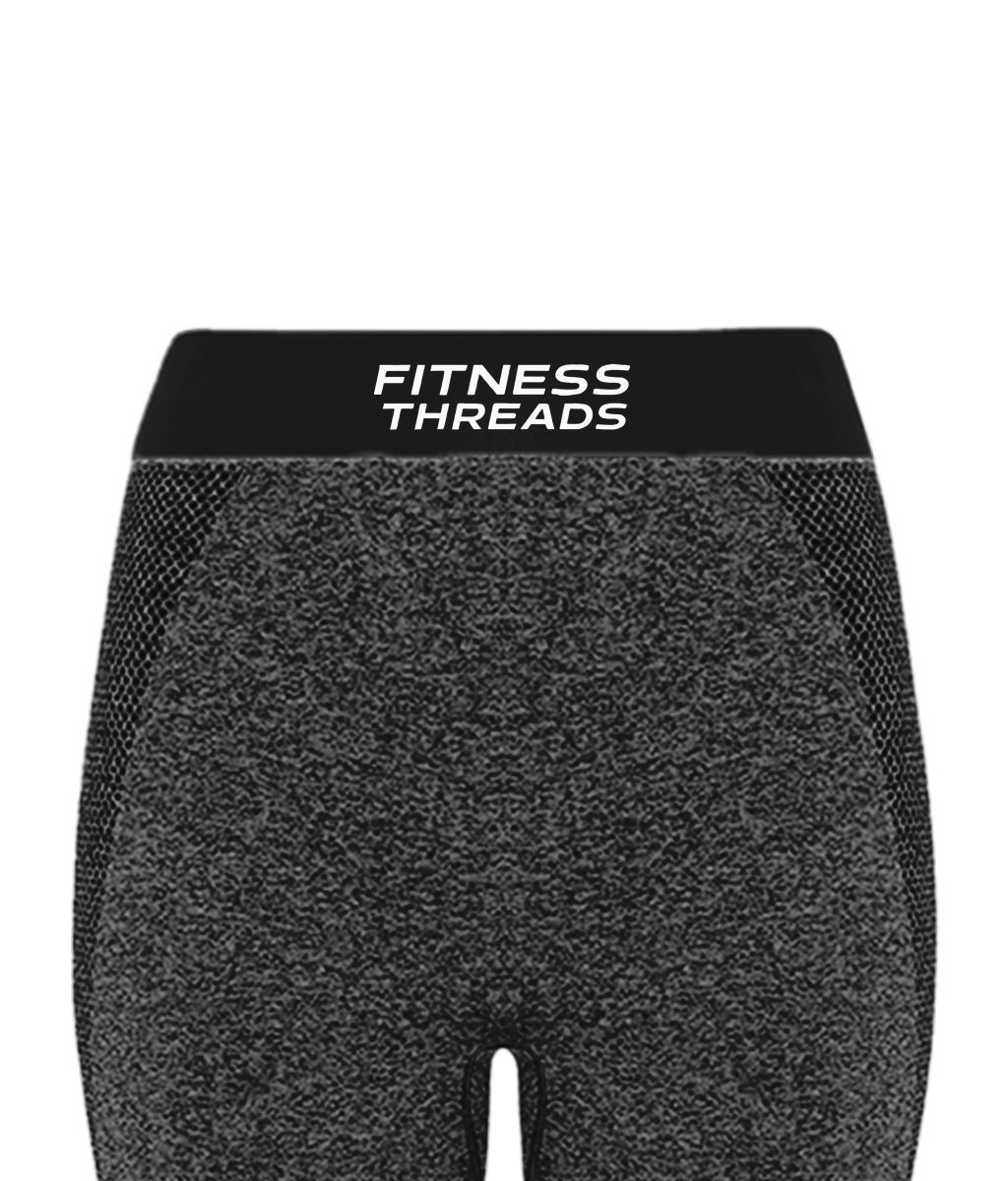 Apex Seamless Sculpt Leggings Black Melange - Black Melange / X-Small - Seamless Leggings