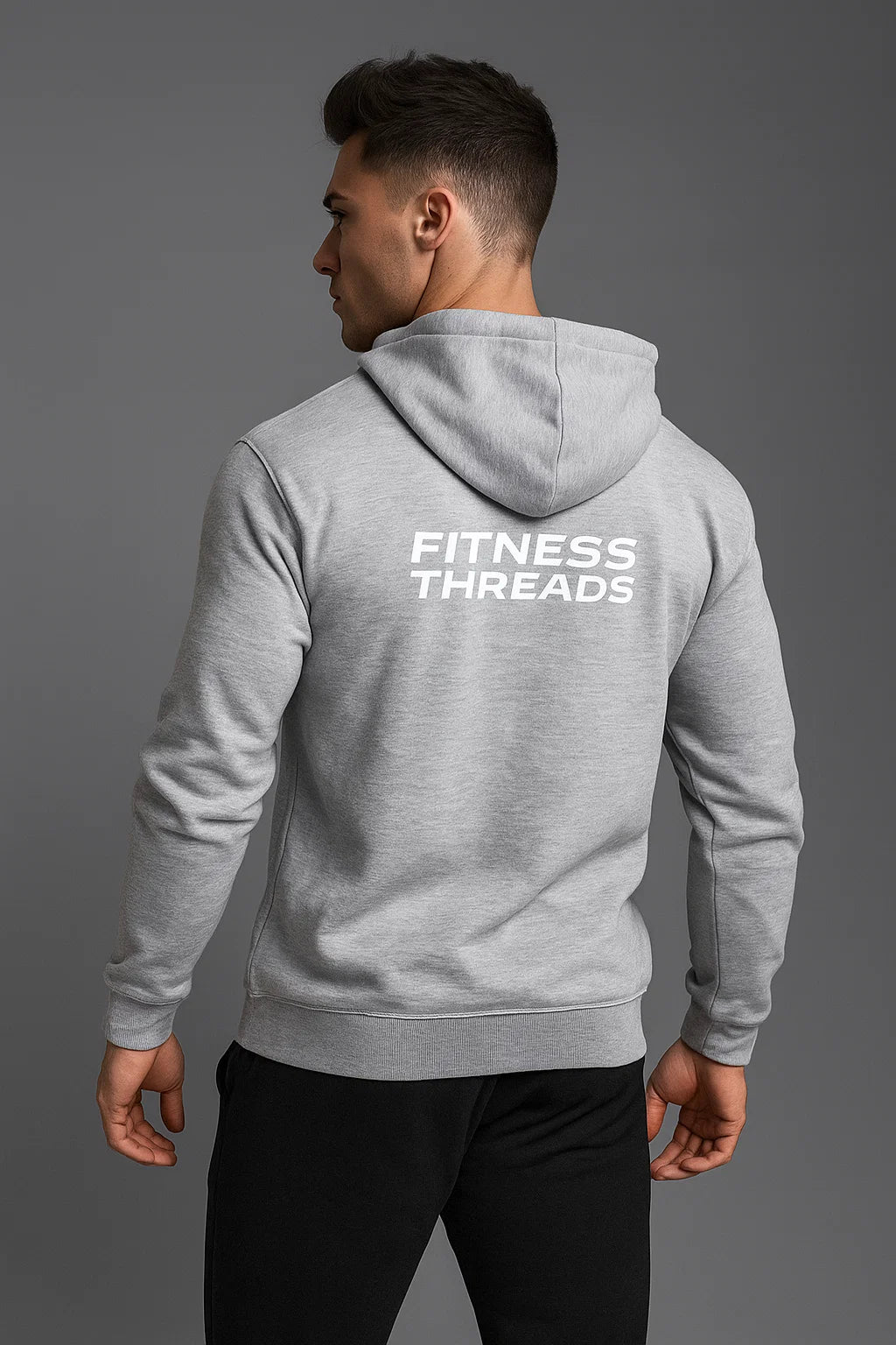 Prime Gym Hoodie Grey