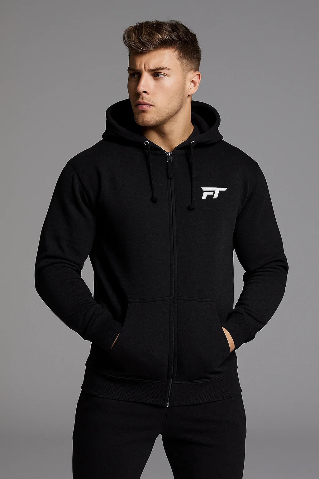 Prime Gym Hoodie Black