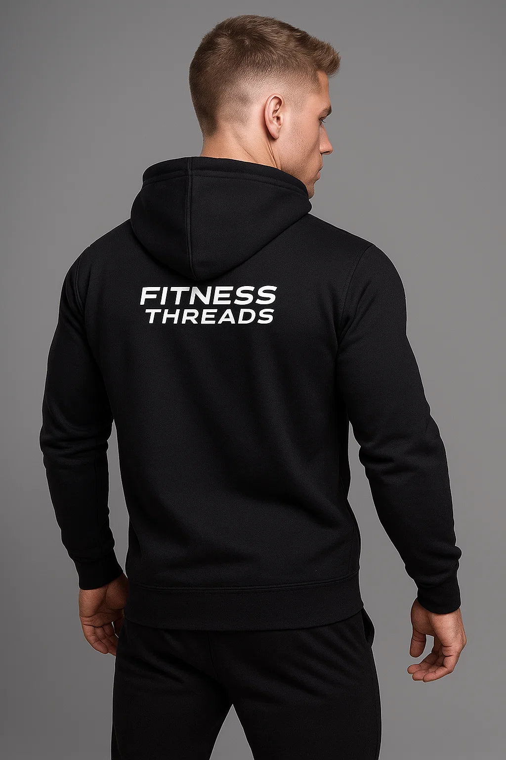 Prime Gym Hoodie Black