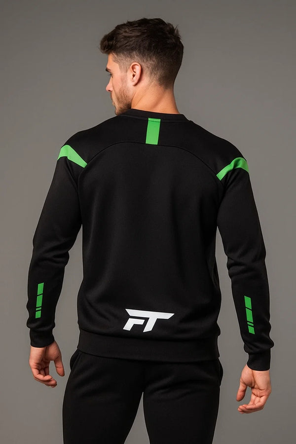 Adapt Crew Neck Sweatshirt Green