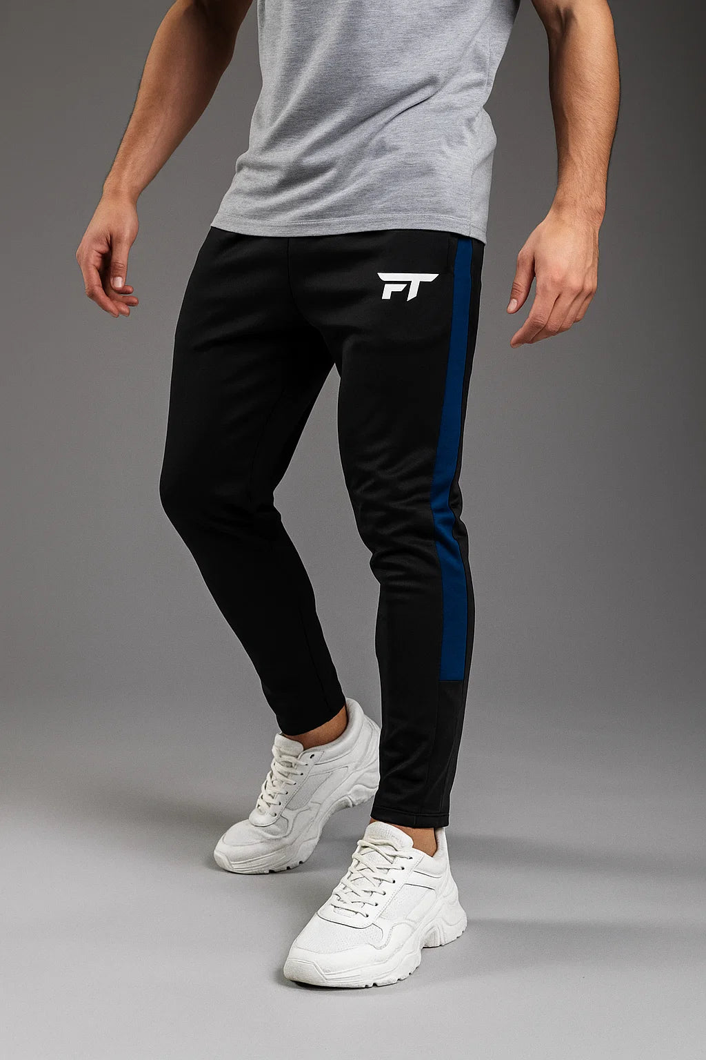 Relentless Dark Blue Activewear Track Pants