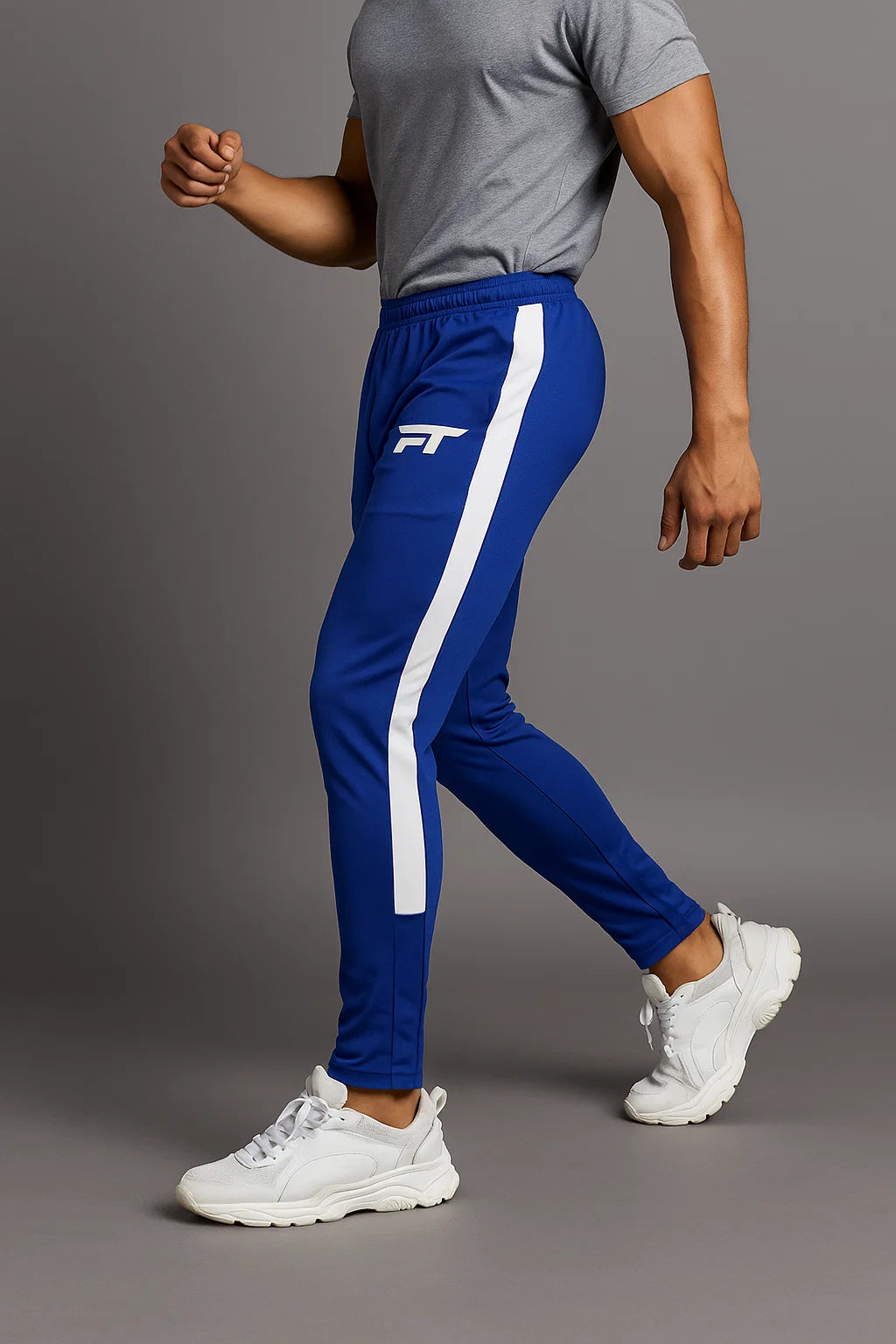 Relentless Blue Activewear Track Pants