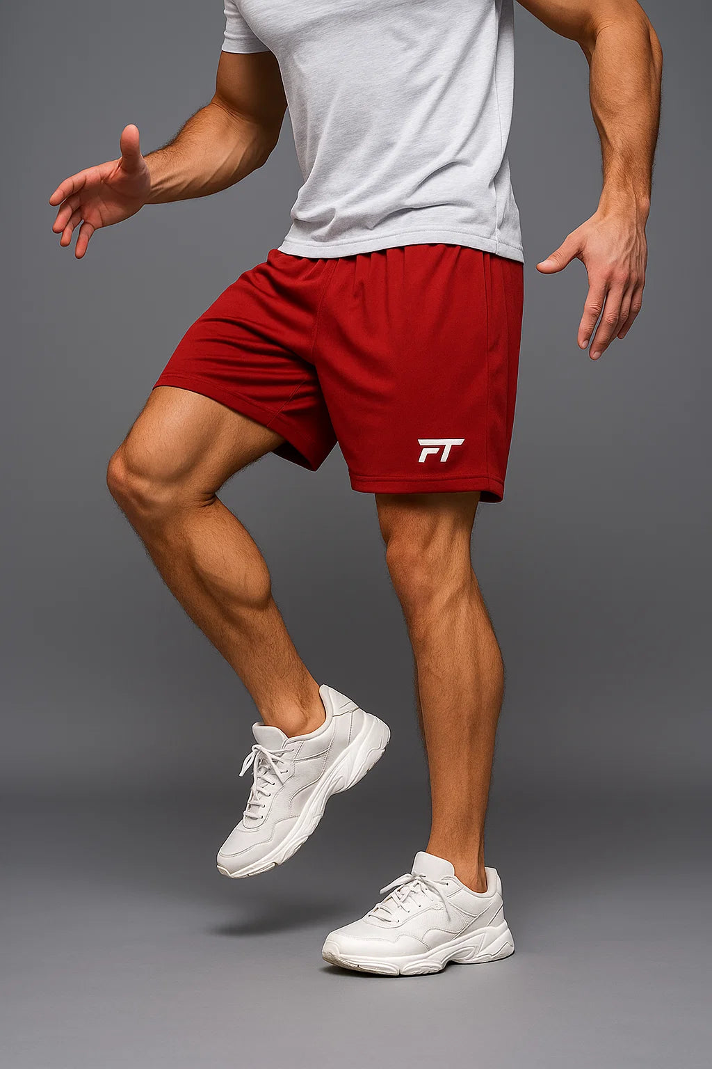 Tempo Gym Shorts Red
