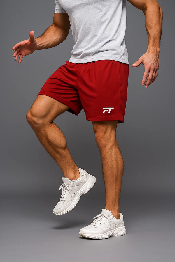 Tempo Gym Shorts Red