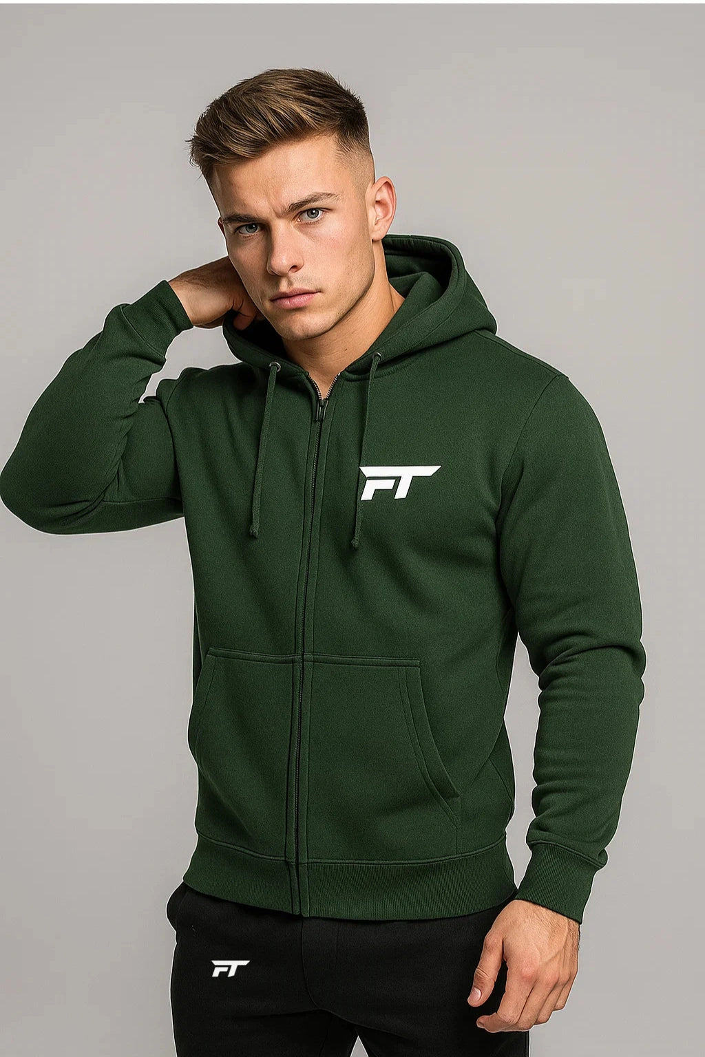 Prime Gym Hoodie Dark Green