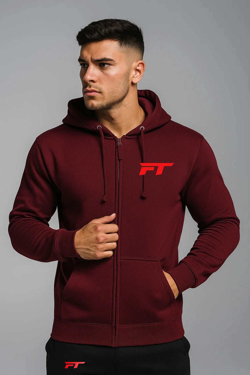 Prime Gym Hoodie Red