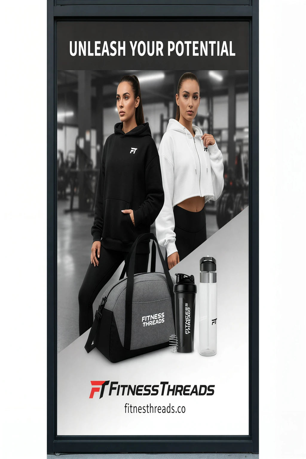 fitness threads gym accessories promotion