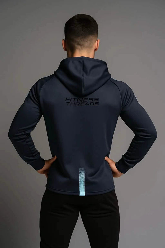 Impact Gym Hoodie Navy - Hoodies