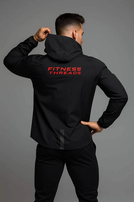 Titan Gym Jacket Black - Gym Jackets