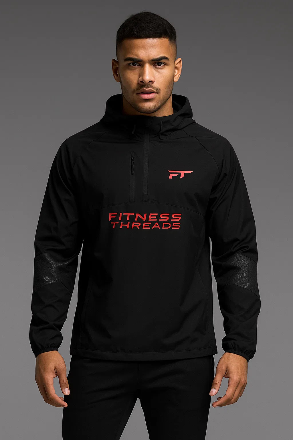 Titan Gym Jacket Black - Black / S - Gym Jackets
