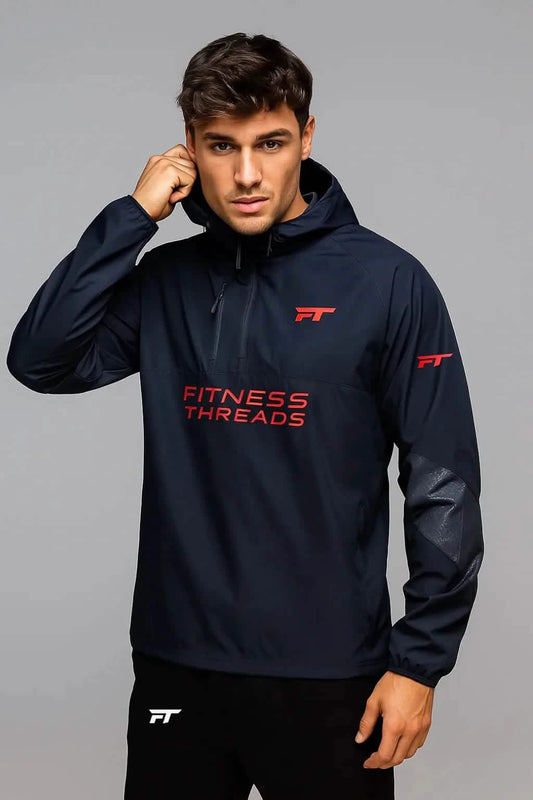 Titan Gym Jacket Navy - Gym Jackets