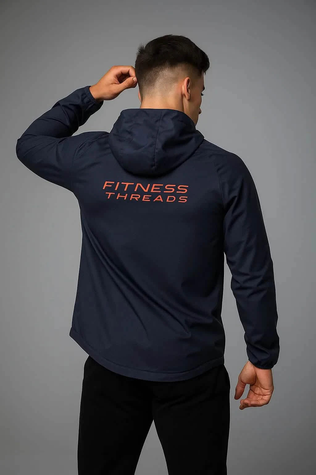 Titan Gym Jacket Navy - Gym Jackets