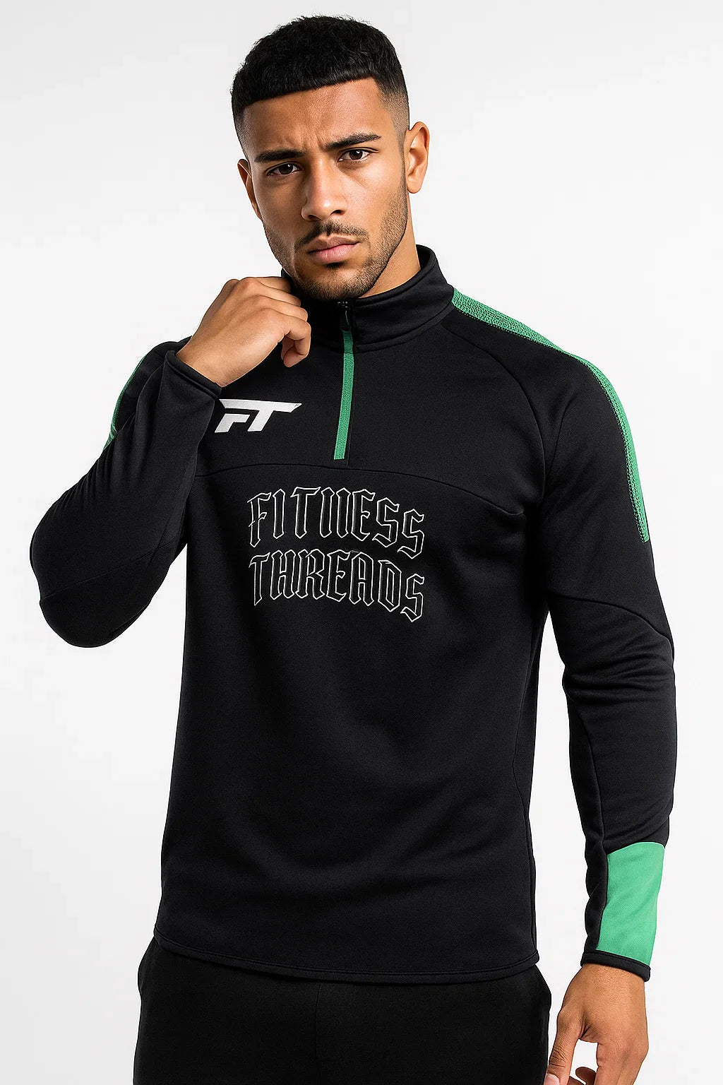 Velocity Gym Sweatshirt Green - Green / S - Zip Sweatshirts